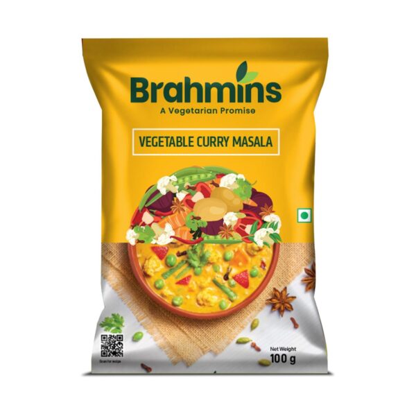Brahmins-Vegetable Curry Masala-100gm