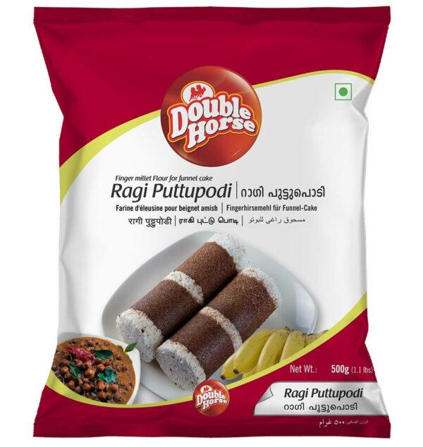 Double Horse-Ragi Puttu Podi-500gm